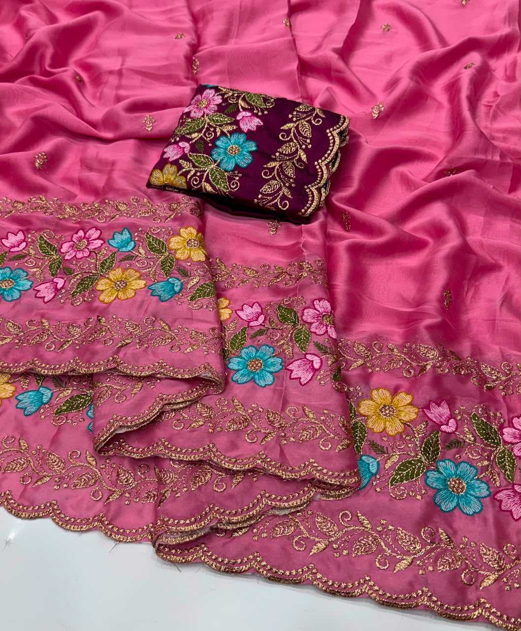 Party Wear Silk Saree