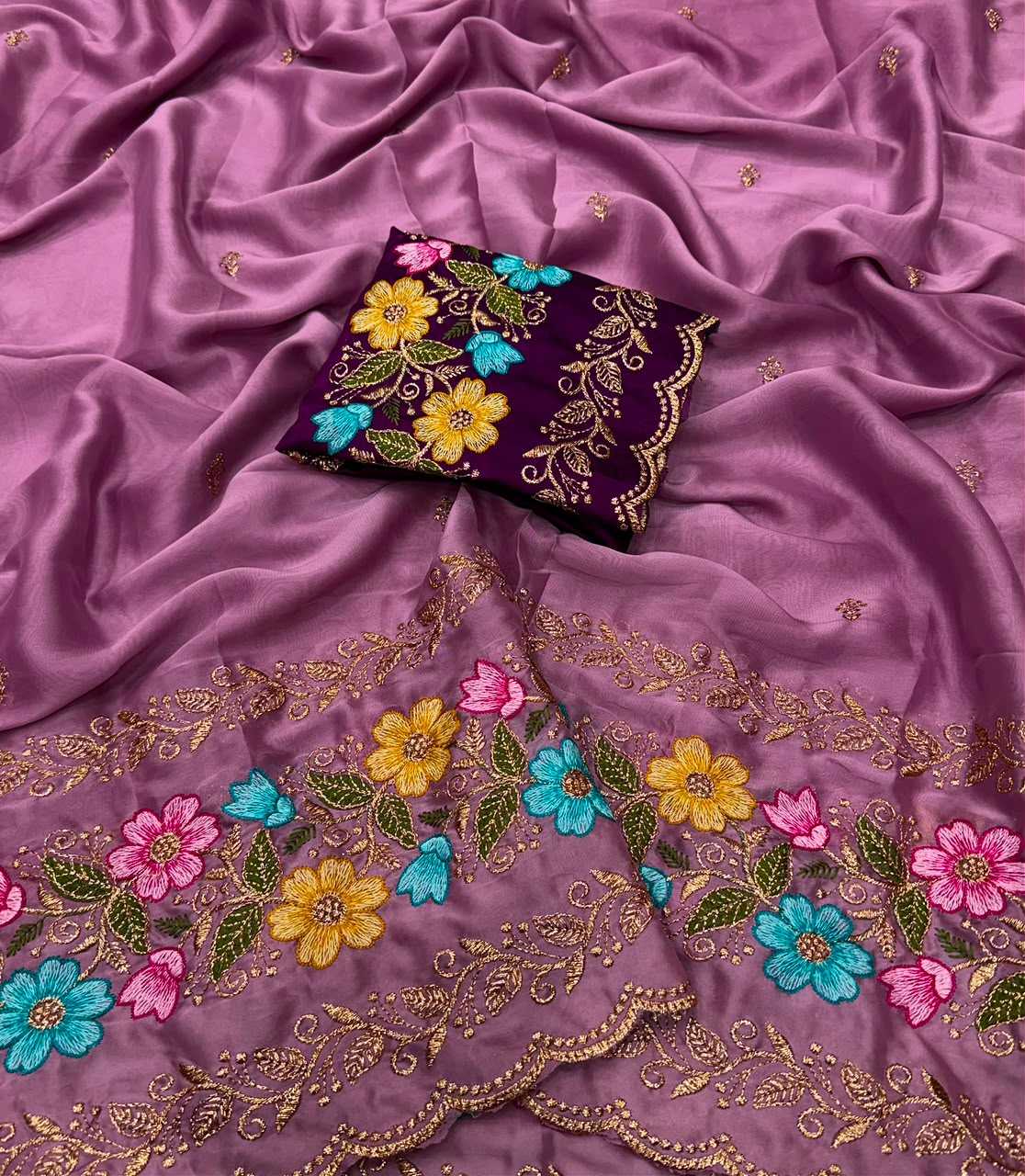 Party Wear Silk Saree