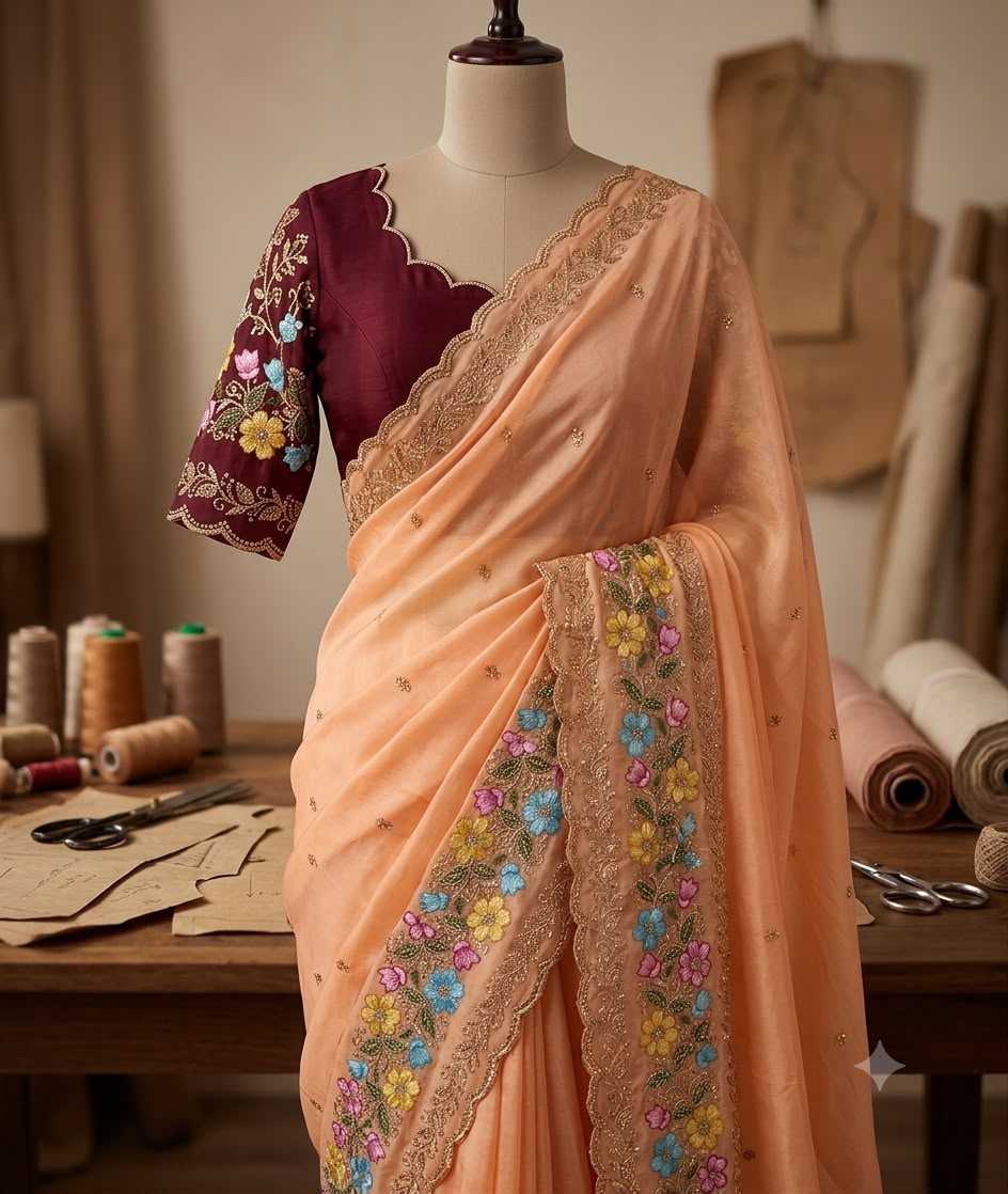 Party Wear Silk Saree