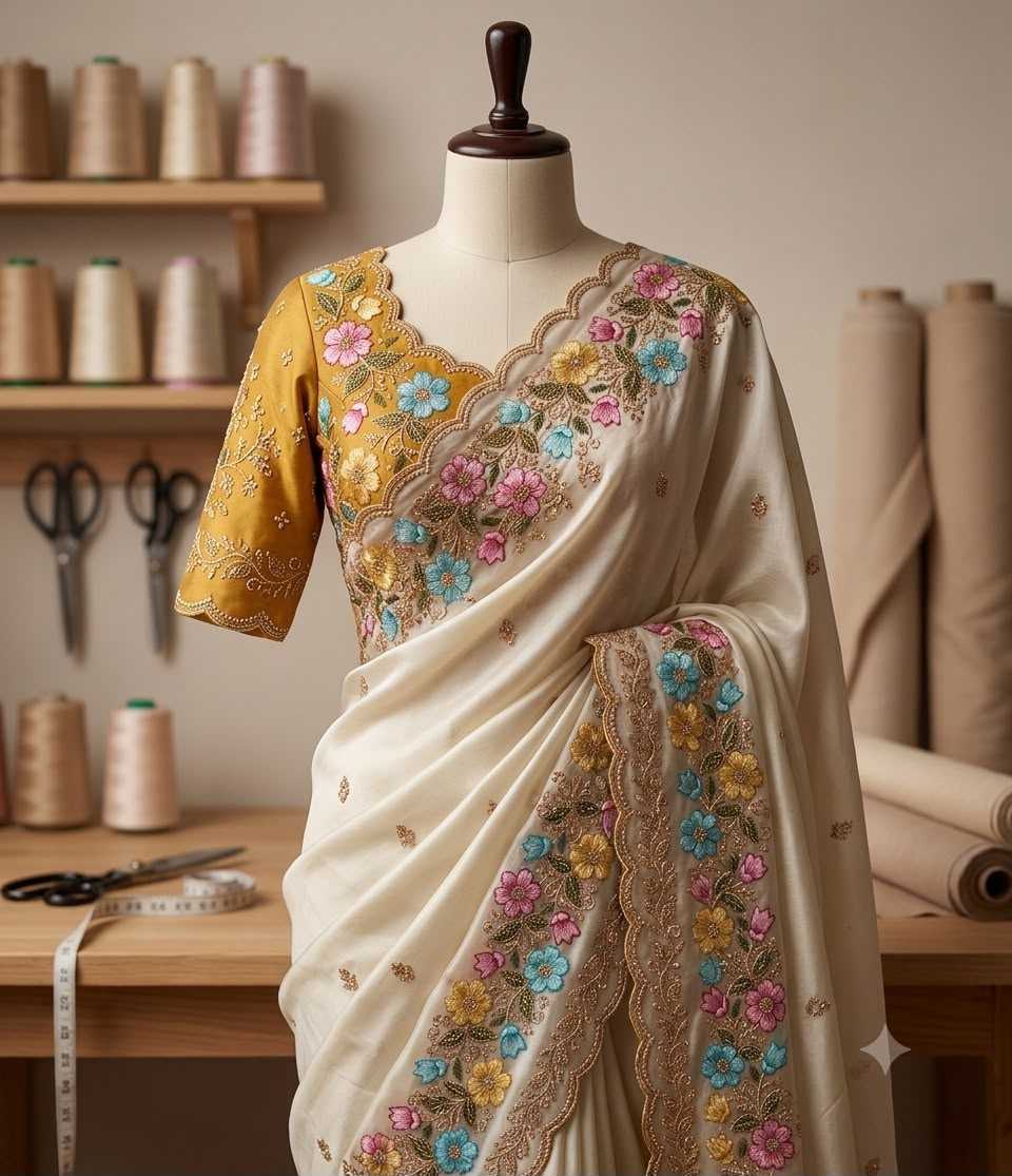 Party Wear Silk Saree
