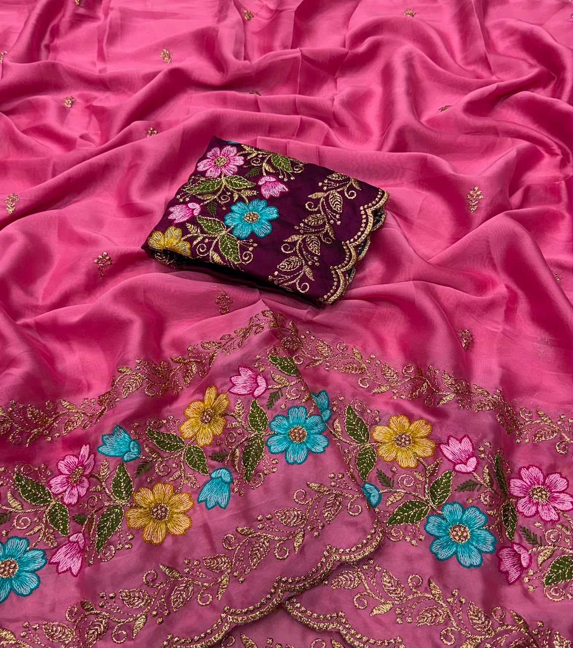 Party Wear Silk Saree