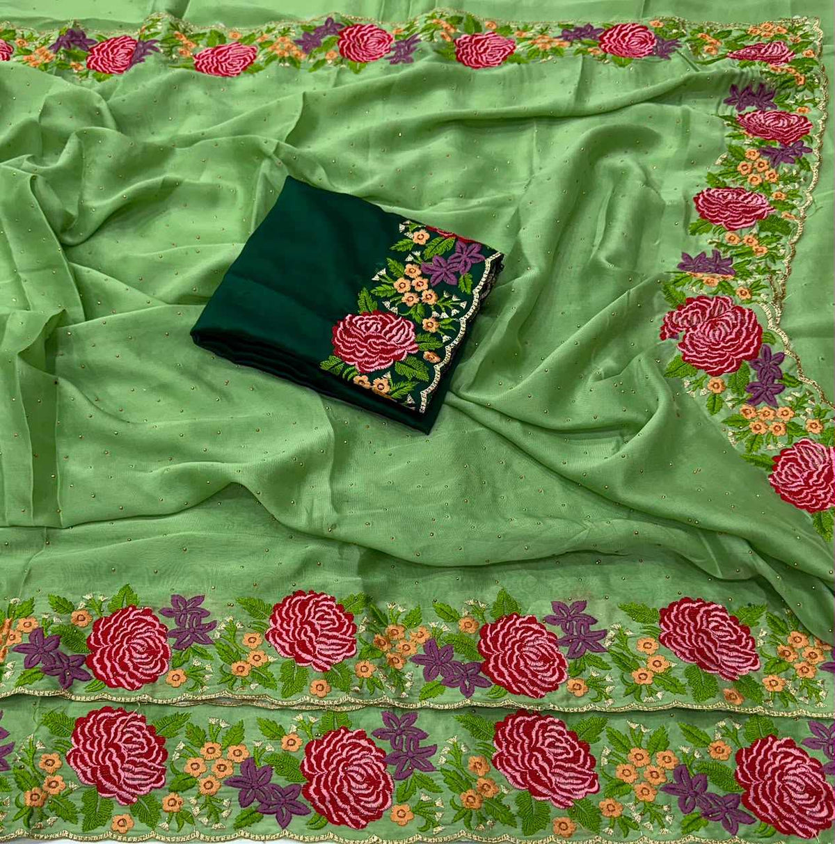 Georgette Designer Saree 009