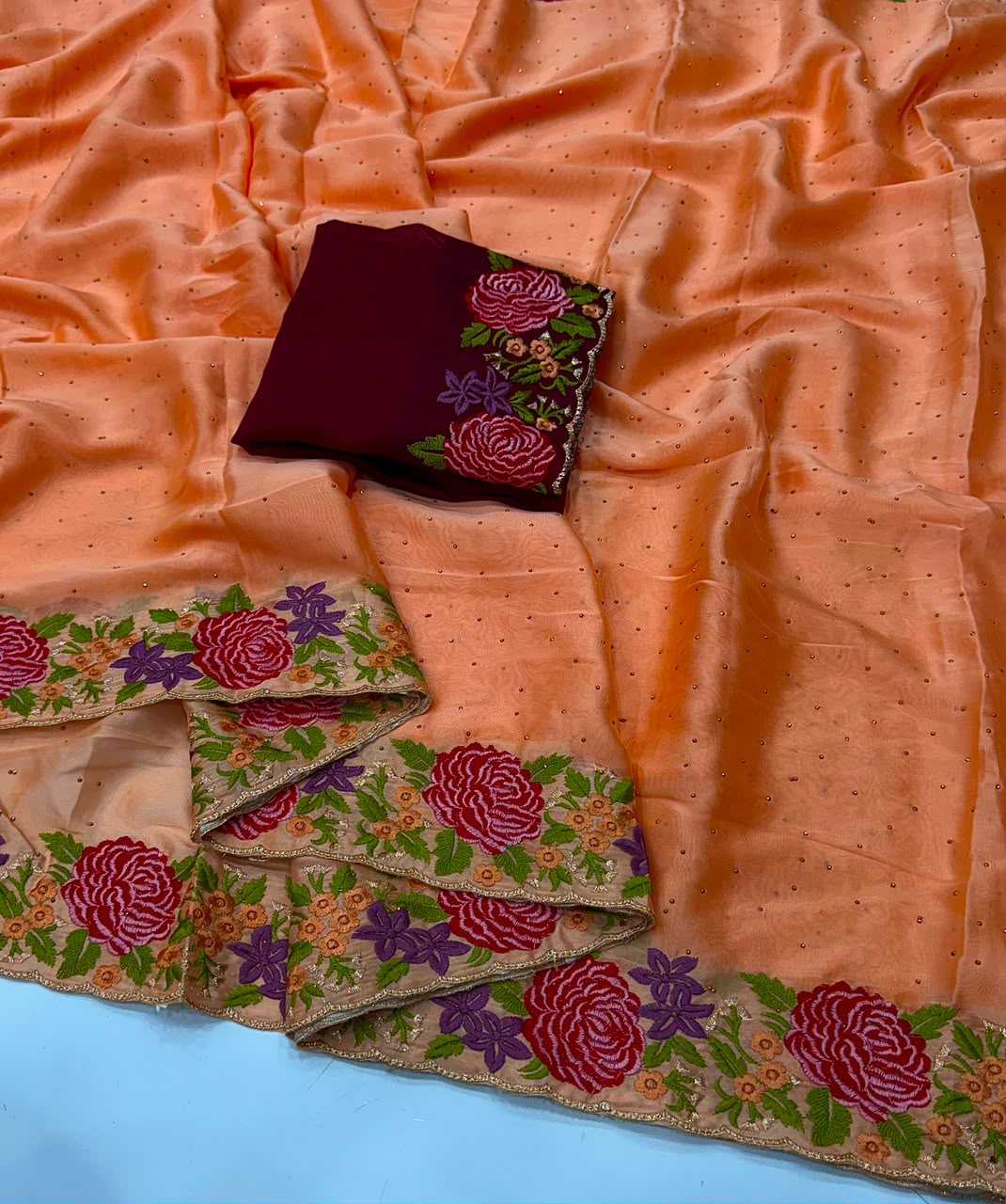 Georgette Fancy Saree