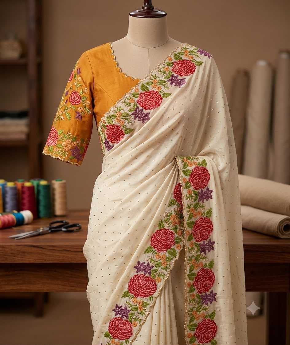 Georgette Fancy Saree