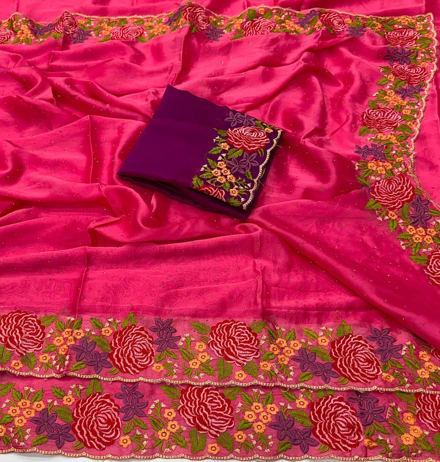 Georgette Party Wear Saree