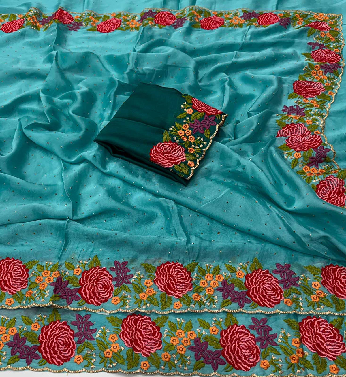 Georgette Party Wear Saree