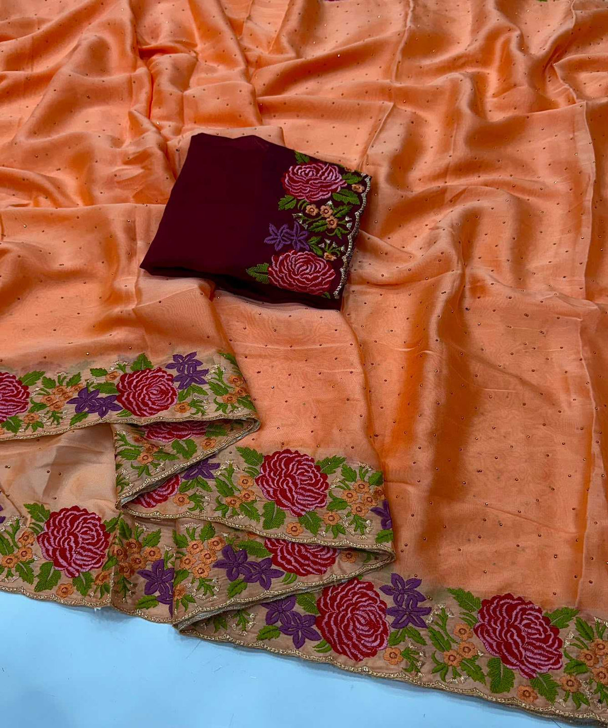 Georgette Party Wear Saree