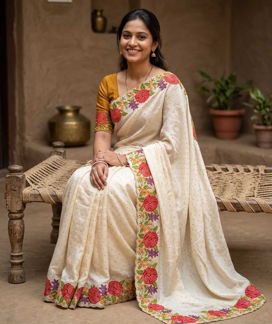 Georgette Party Wear Saree