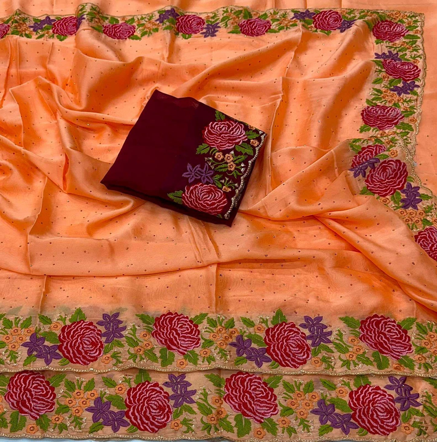 Georgette Party Wear Saree