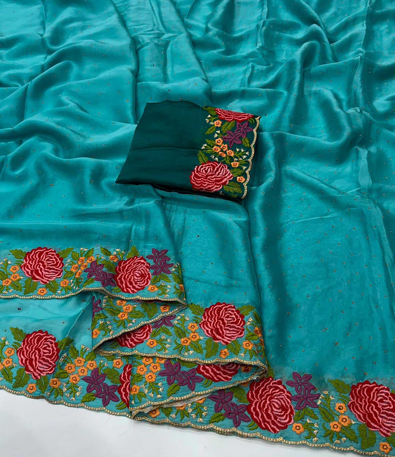 Georgette Party Wear Saree
