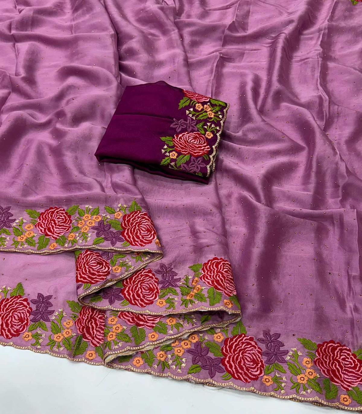 Georgette Party Wear Saree