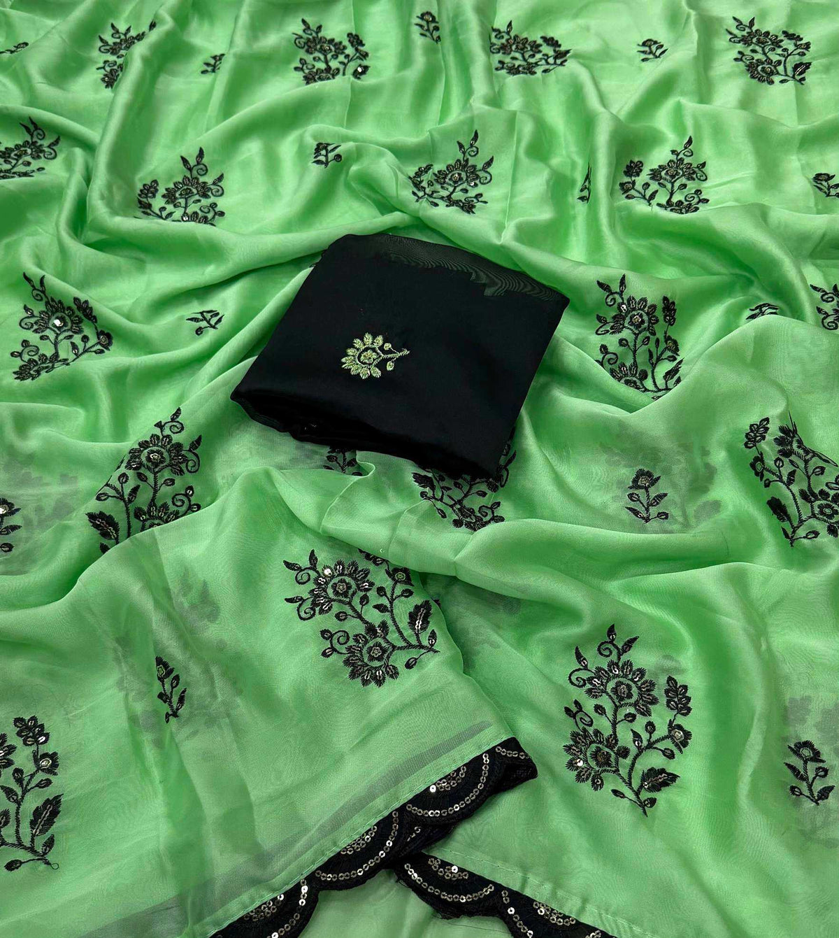 Rangoli Silk Heavy Saree