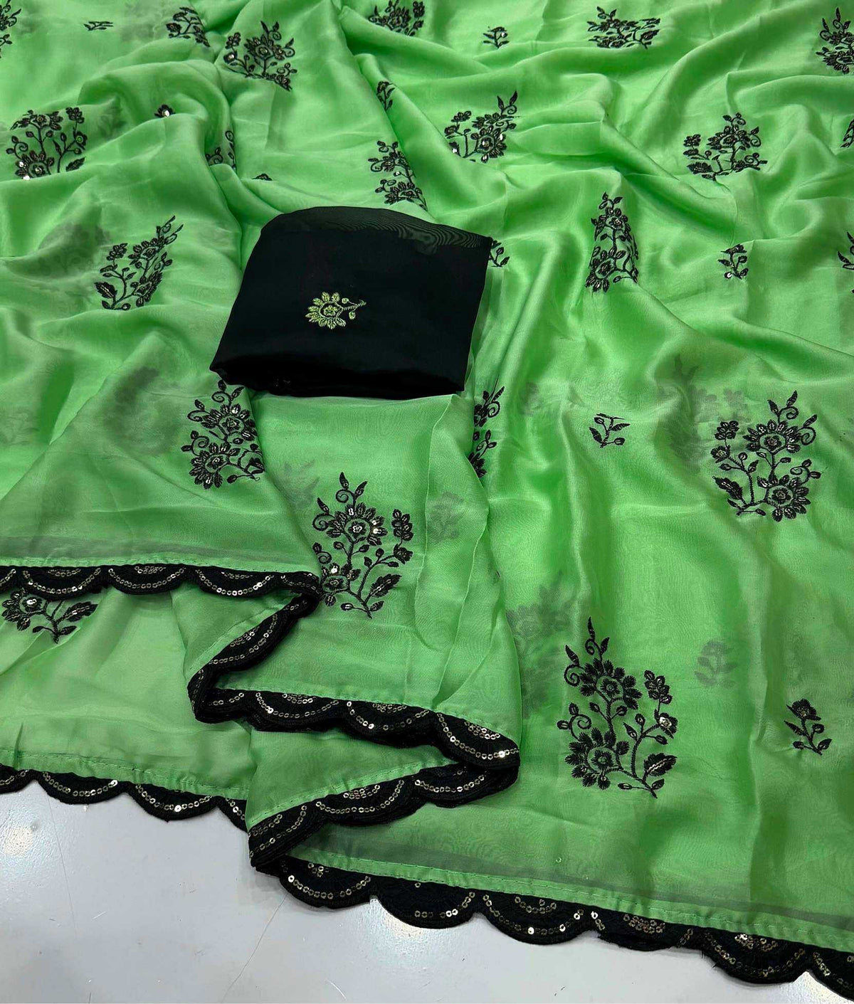 Rangoli Silk Heavy Saree