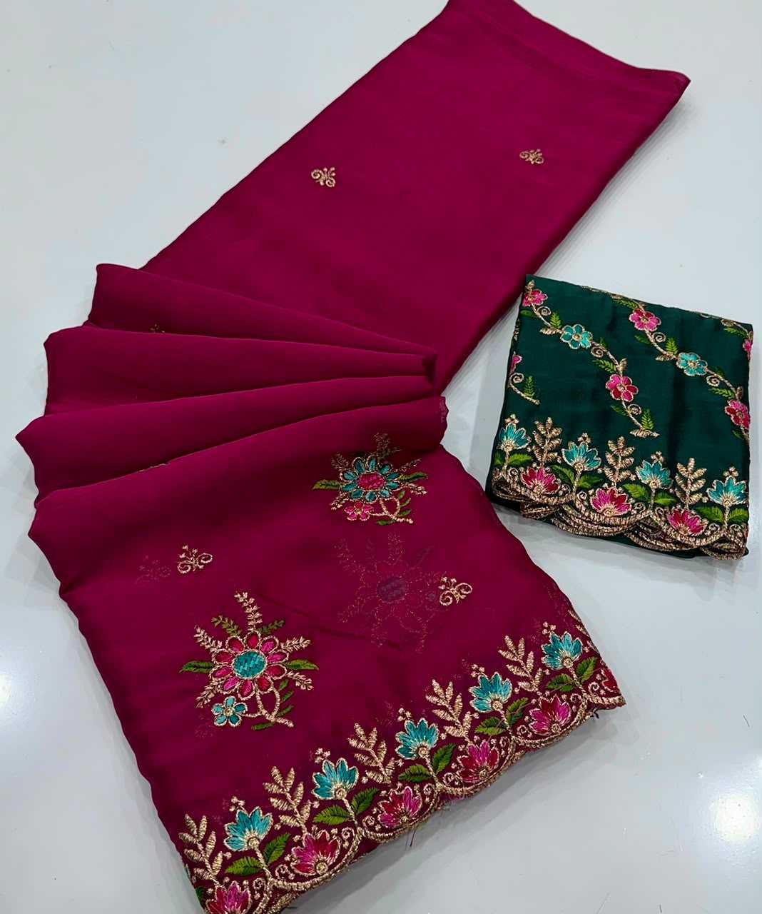 Rangoli Silk Heavy Saree