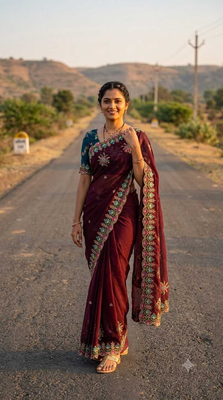 Rangoli Silk Heavy Saree