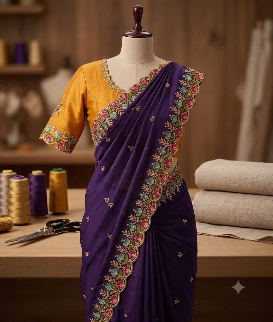 Rangoli Silk Party Wear Saree
