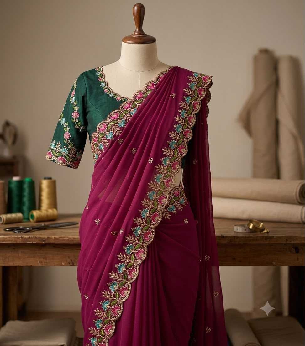 Rangoli Silk Party Wear Saree