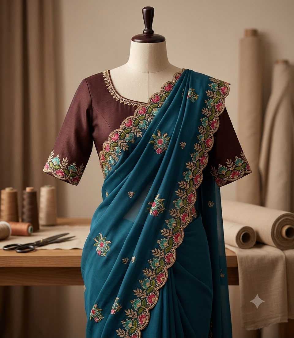 Rangoli Silk Party Wear Saree