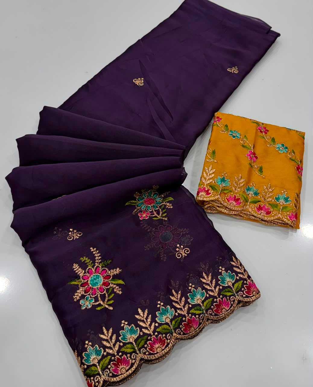Rangoli Silk Party Wear Saree