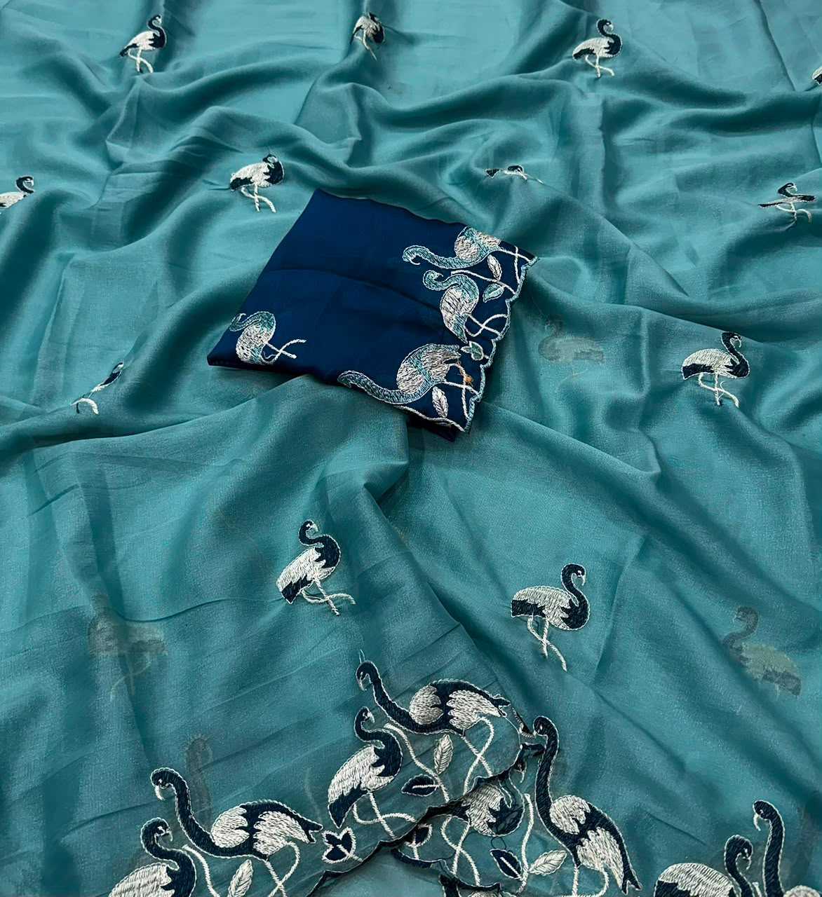 Georgette Designer Saree