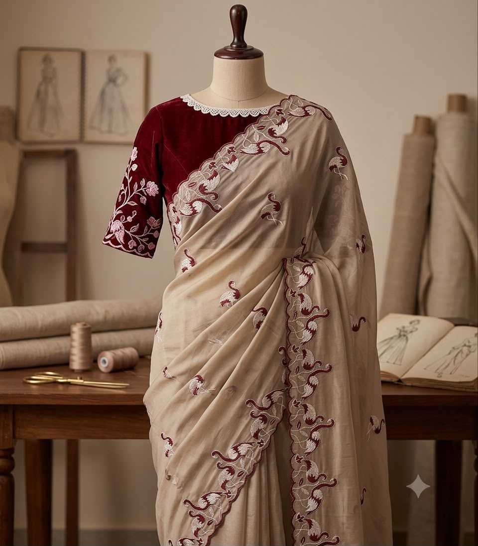 Georgette Designer Saree