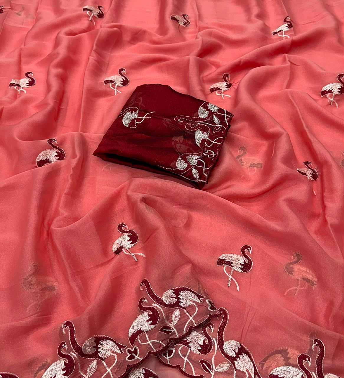 Georgette Designer Saree