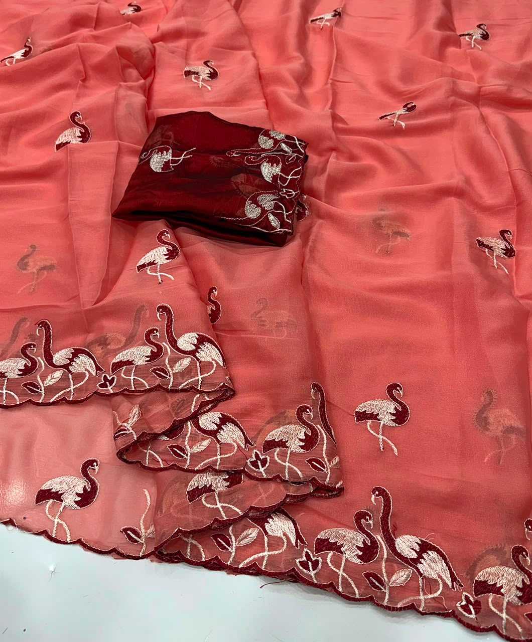 Georgette Designer Saree