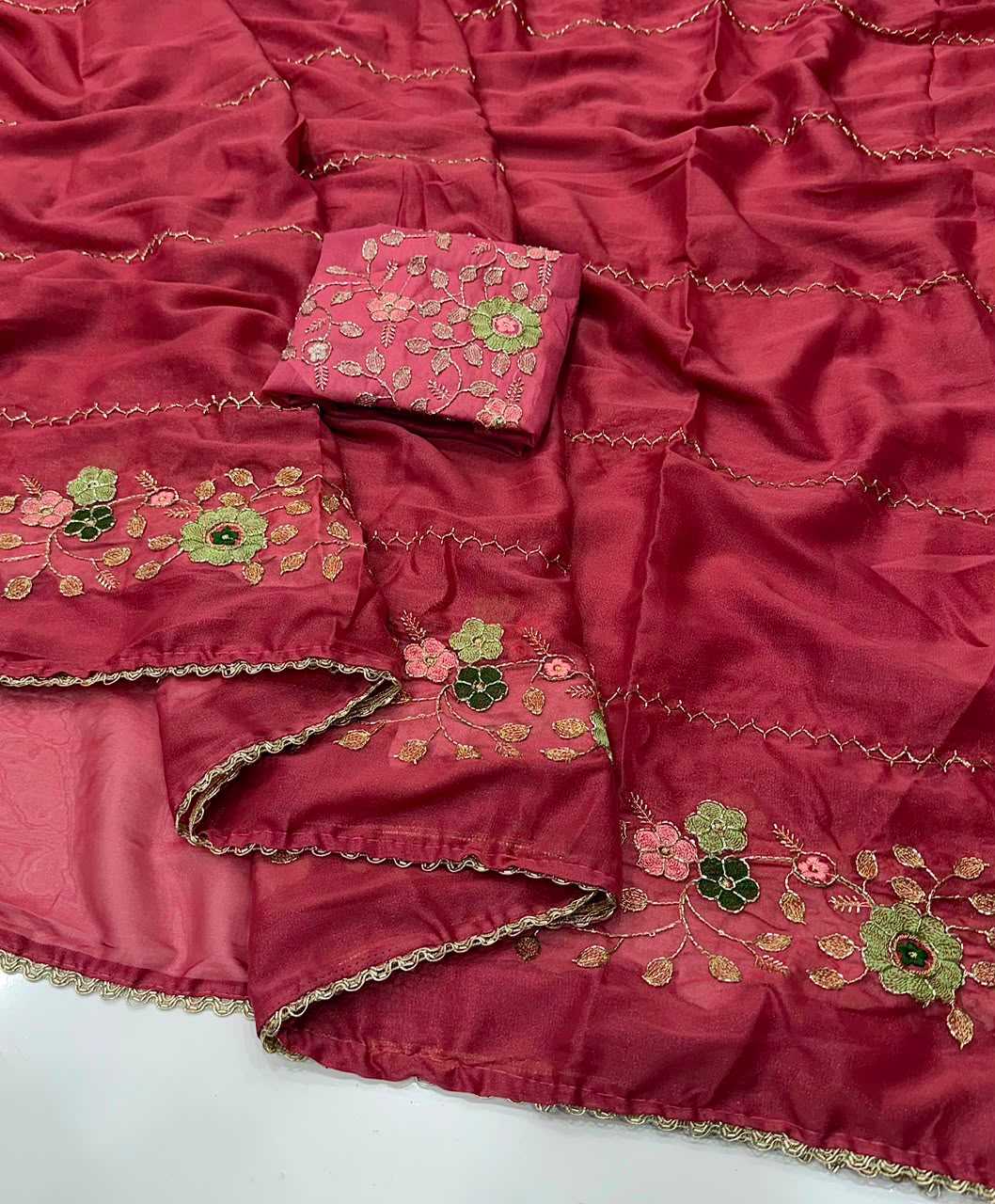 Georgette Party Wear Saree