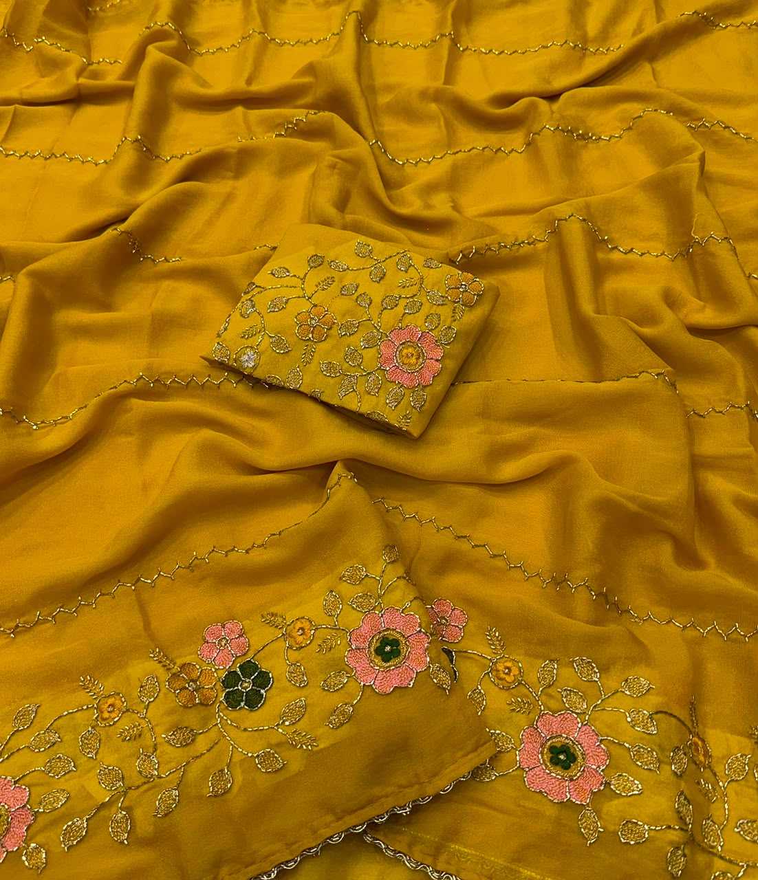 Georgette Party Wear Saree