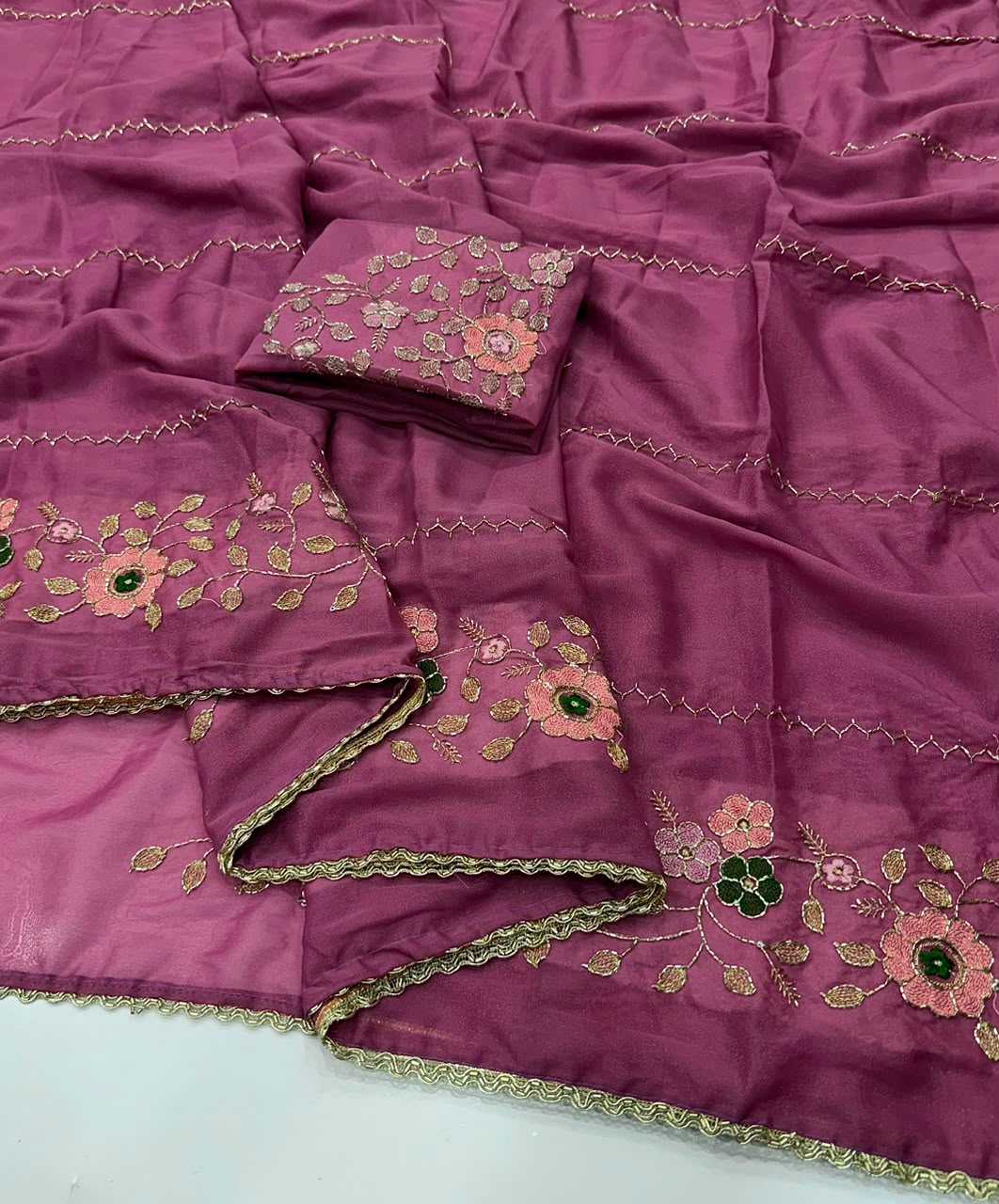 Georgette Party Wear Saree