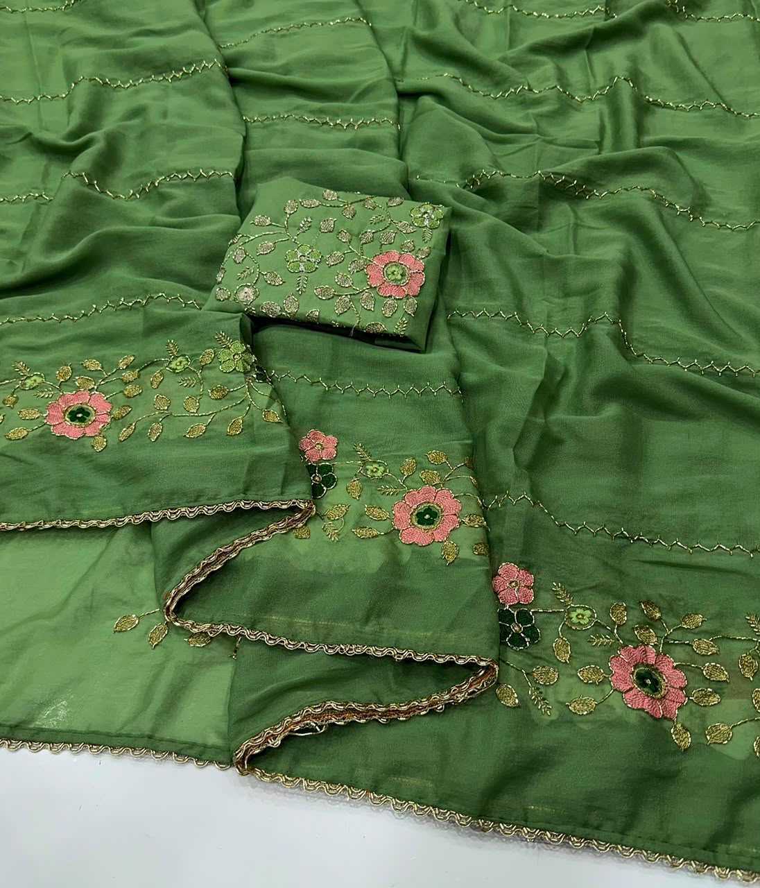 Georgette Party Wear Saree