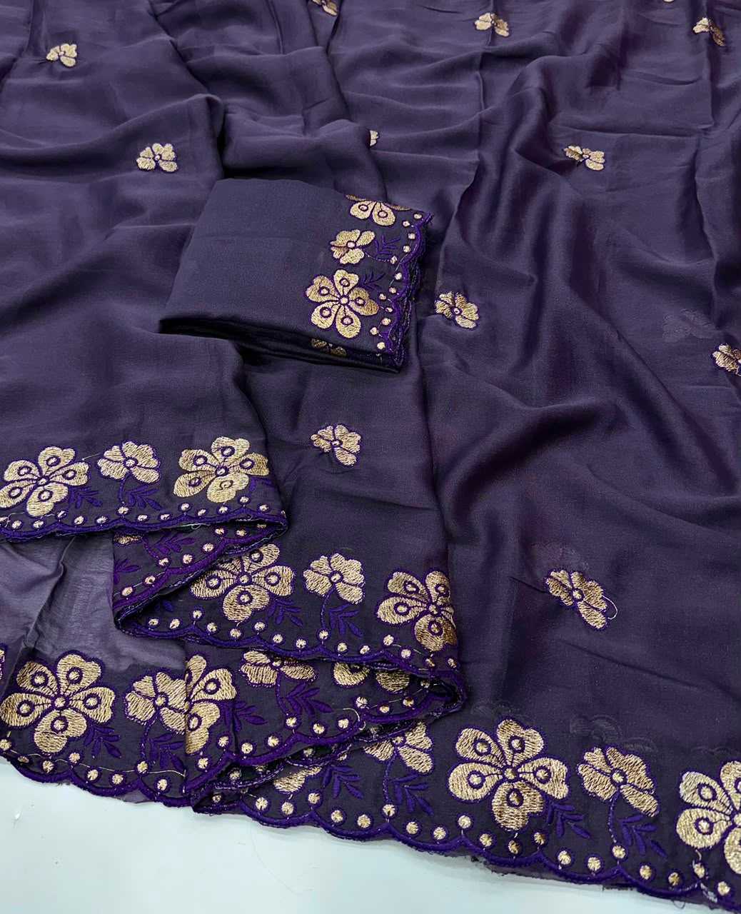 Georgette Party Wear Saree