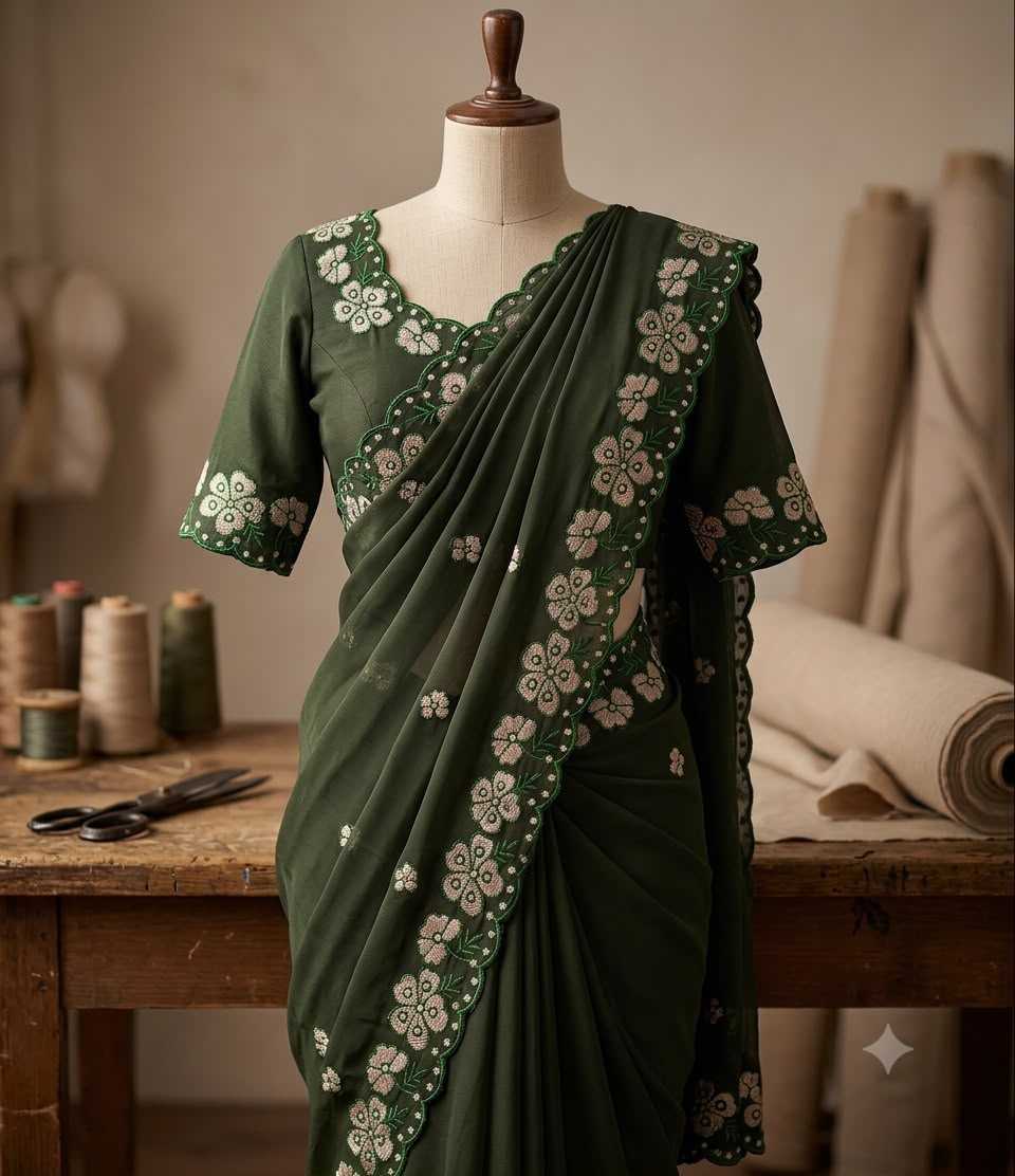Georgette Party Wear Saree