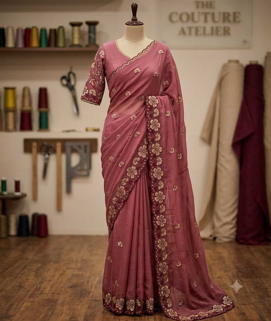 Georgette Party Wear Saree