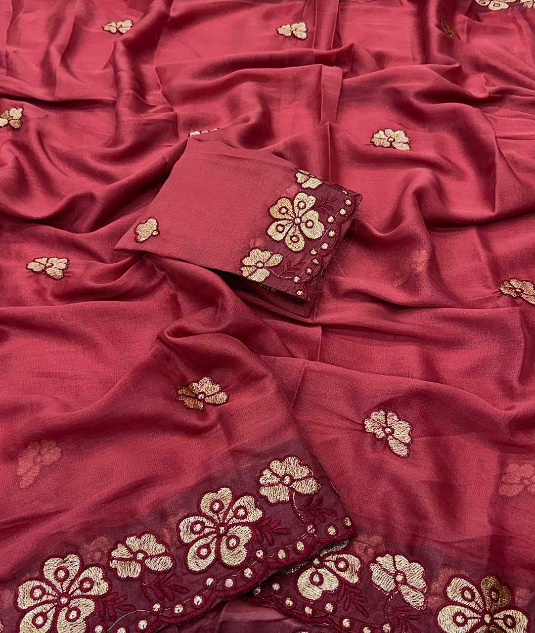 Georgette Party Wear Saree