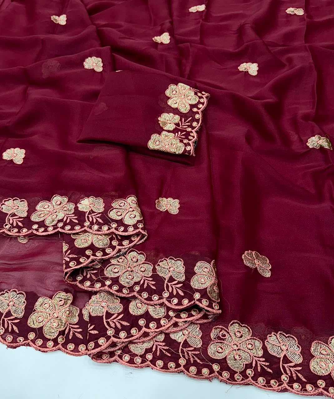 Georgette Party Wear Saree