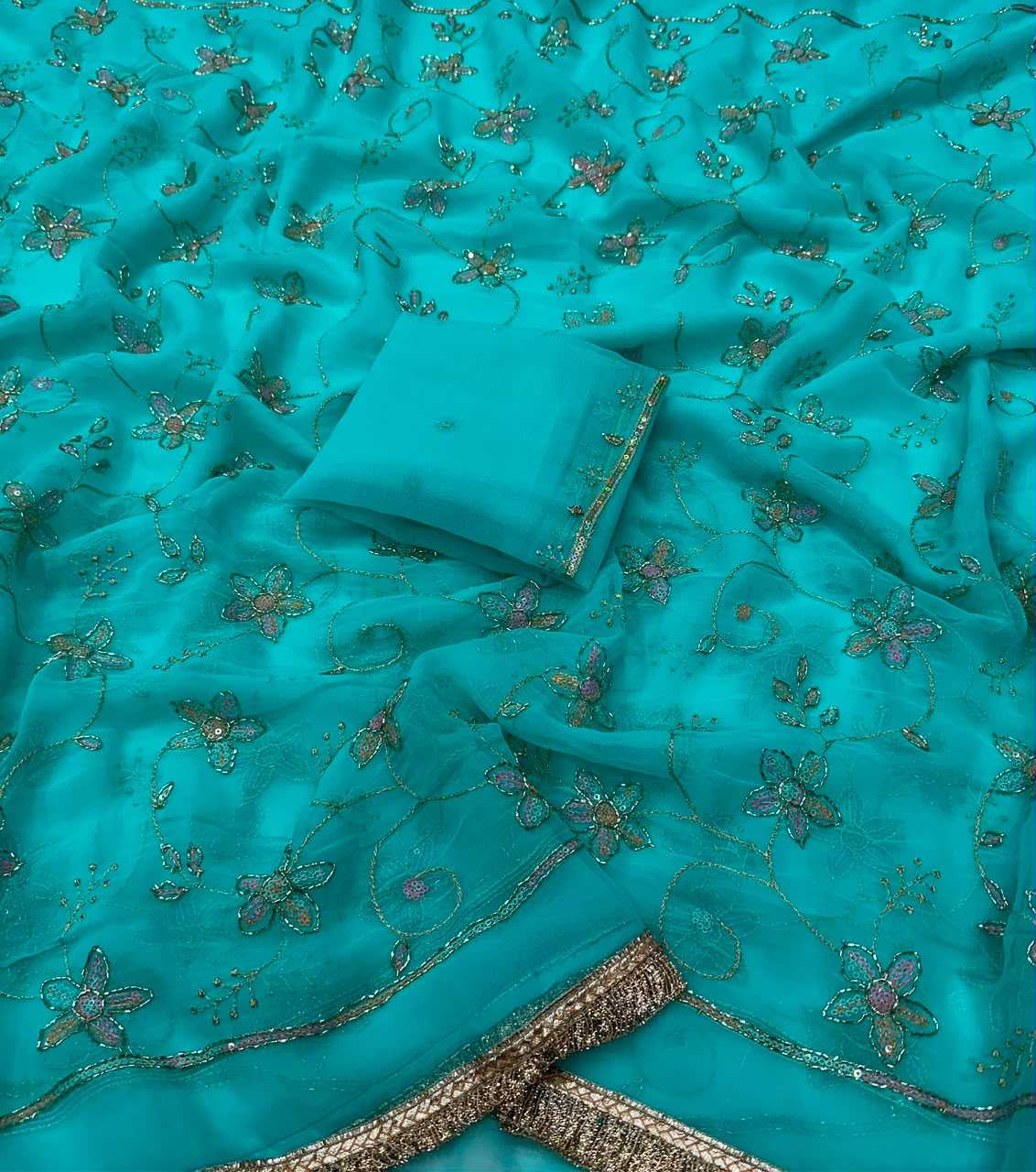 Georgette Designer Saree