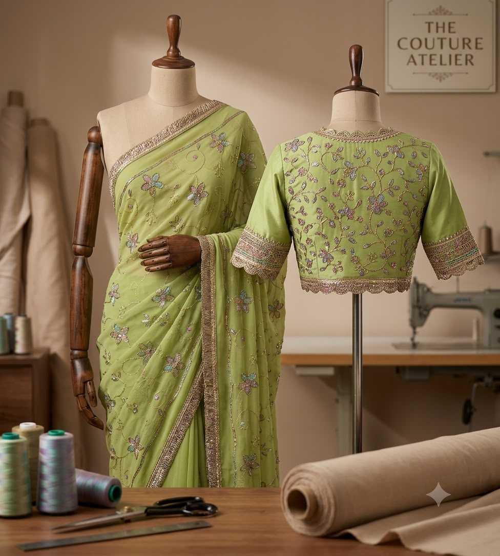 Georgette Designer Saree