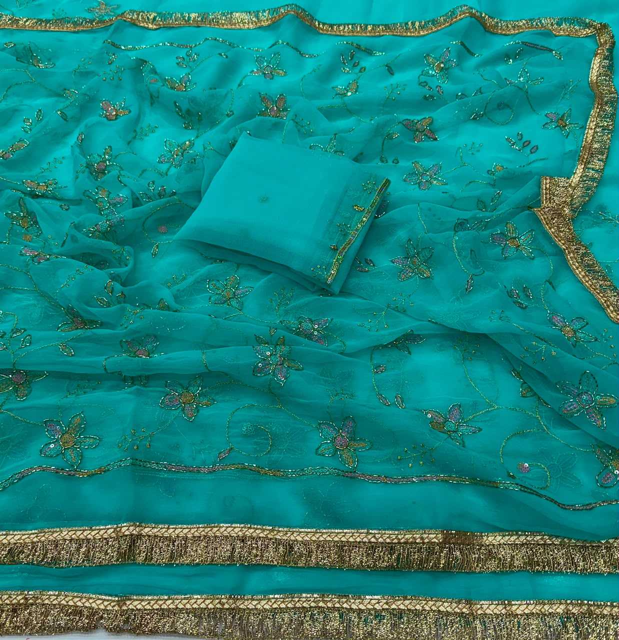 Georgette Designer Saree