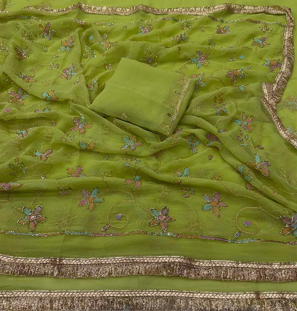 Georgette Designer Saree