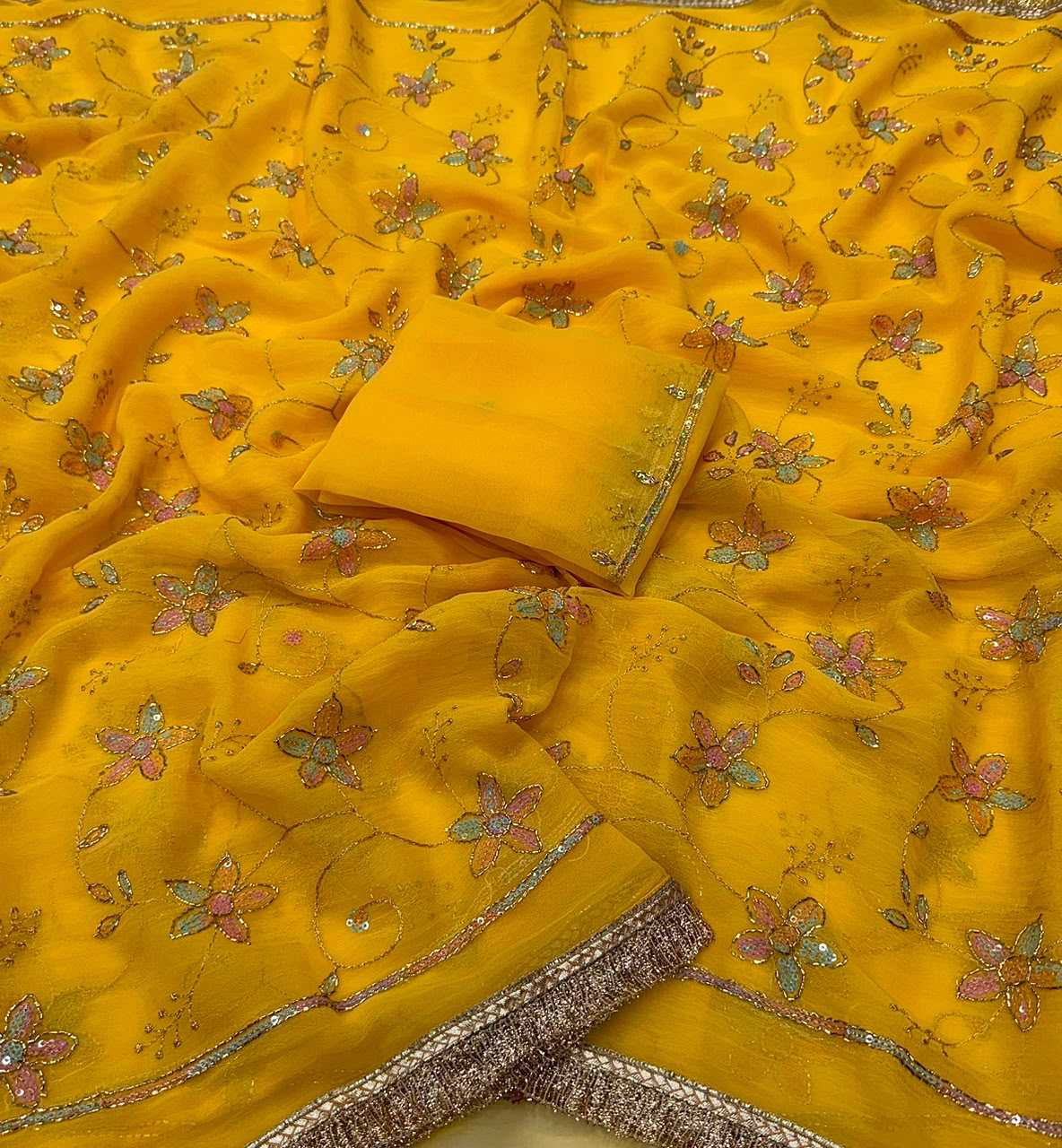 Georgette Designer Saree