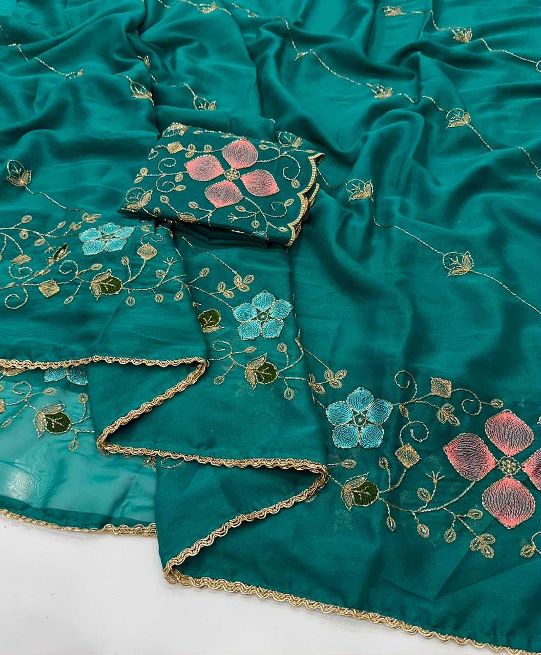 Georgette Designer Saree