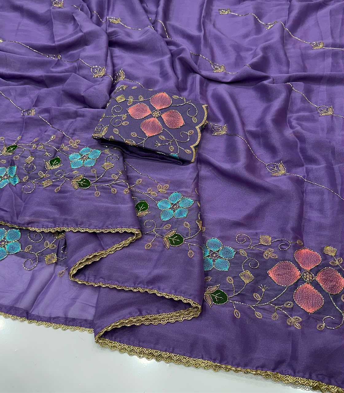 Georgette Designer Saree