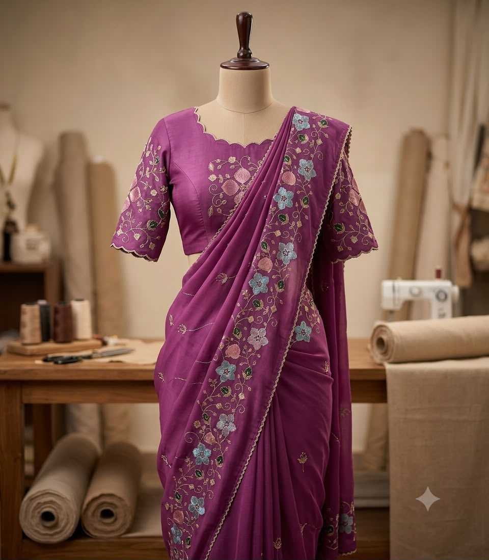Georgette Saree