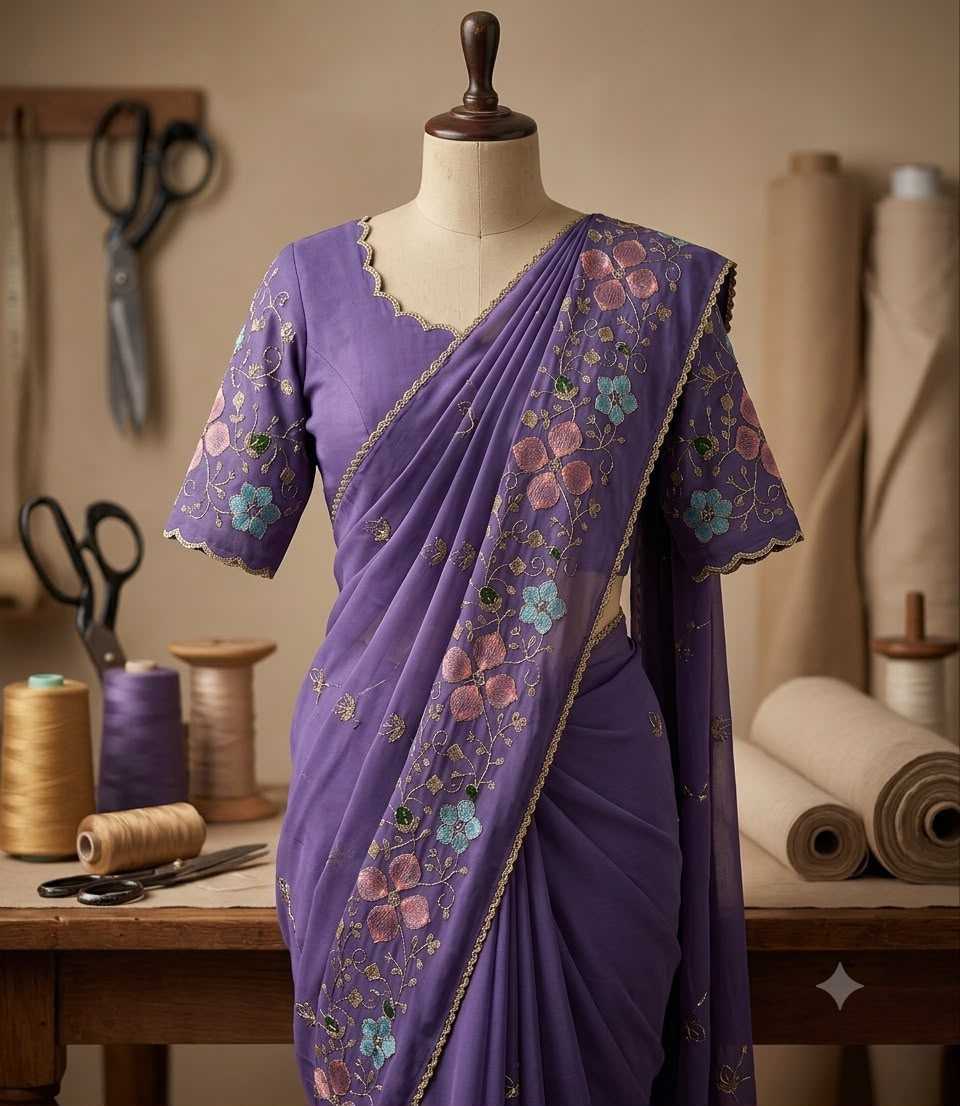 Georgette Saree