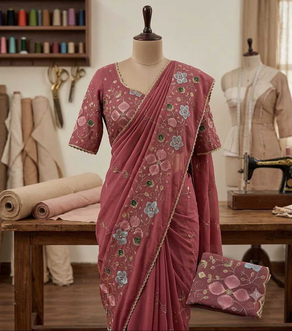 Georgette Saree