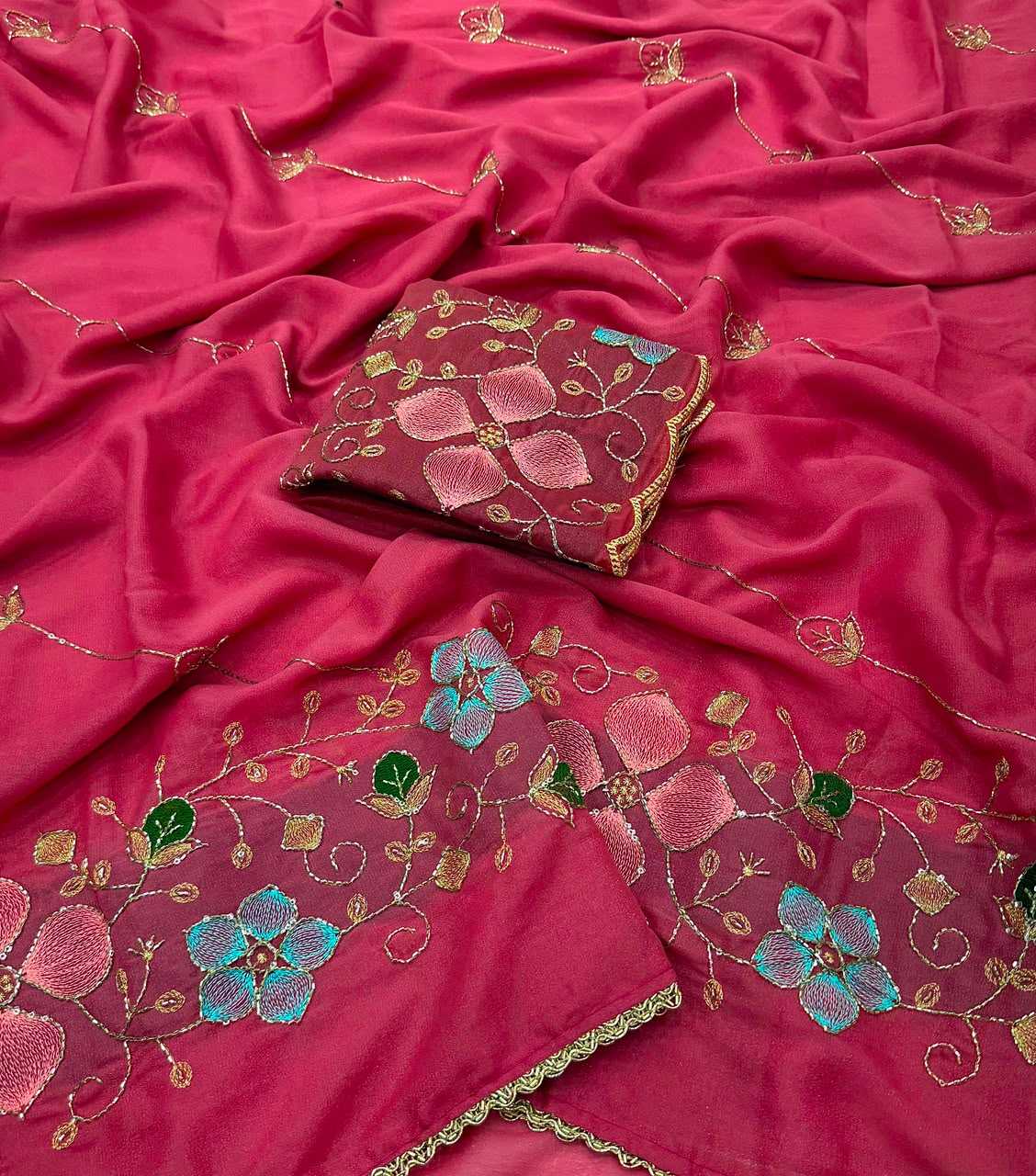 Georgette Saree