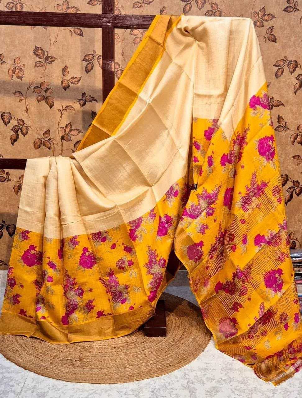 Tussar Silk Saree