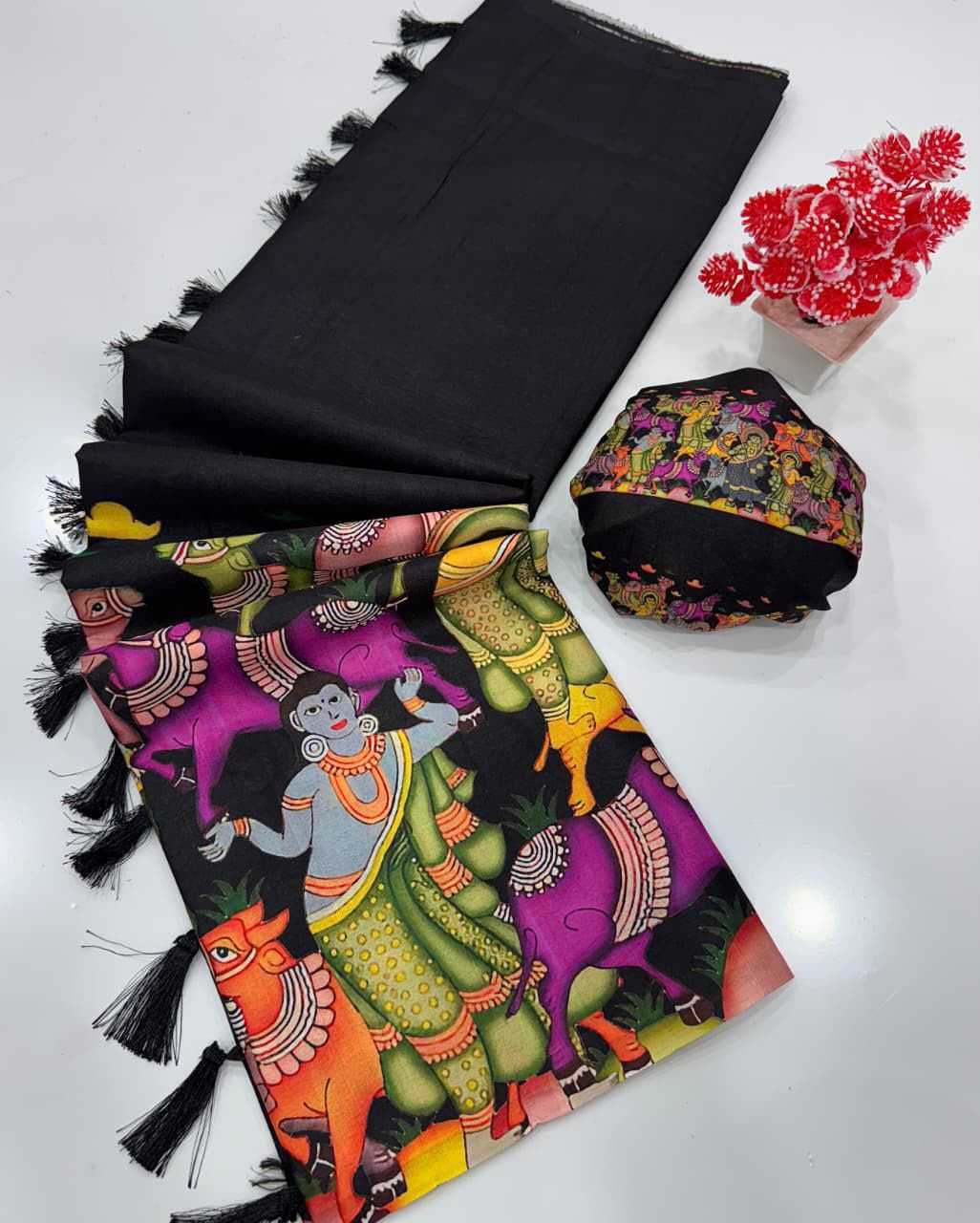 Tussar Silk Saree