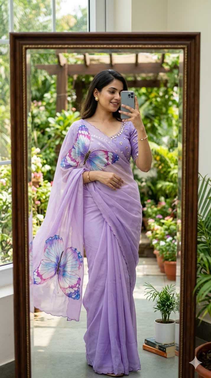 Printed Saree